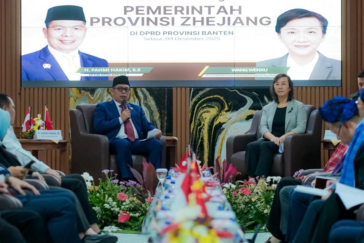 DPRD Provinsi Banten Terima Kunjungan Kerja Pemerintah Provinsi Zhejiang
