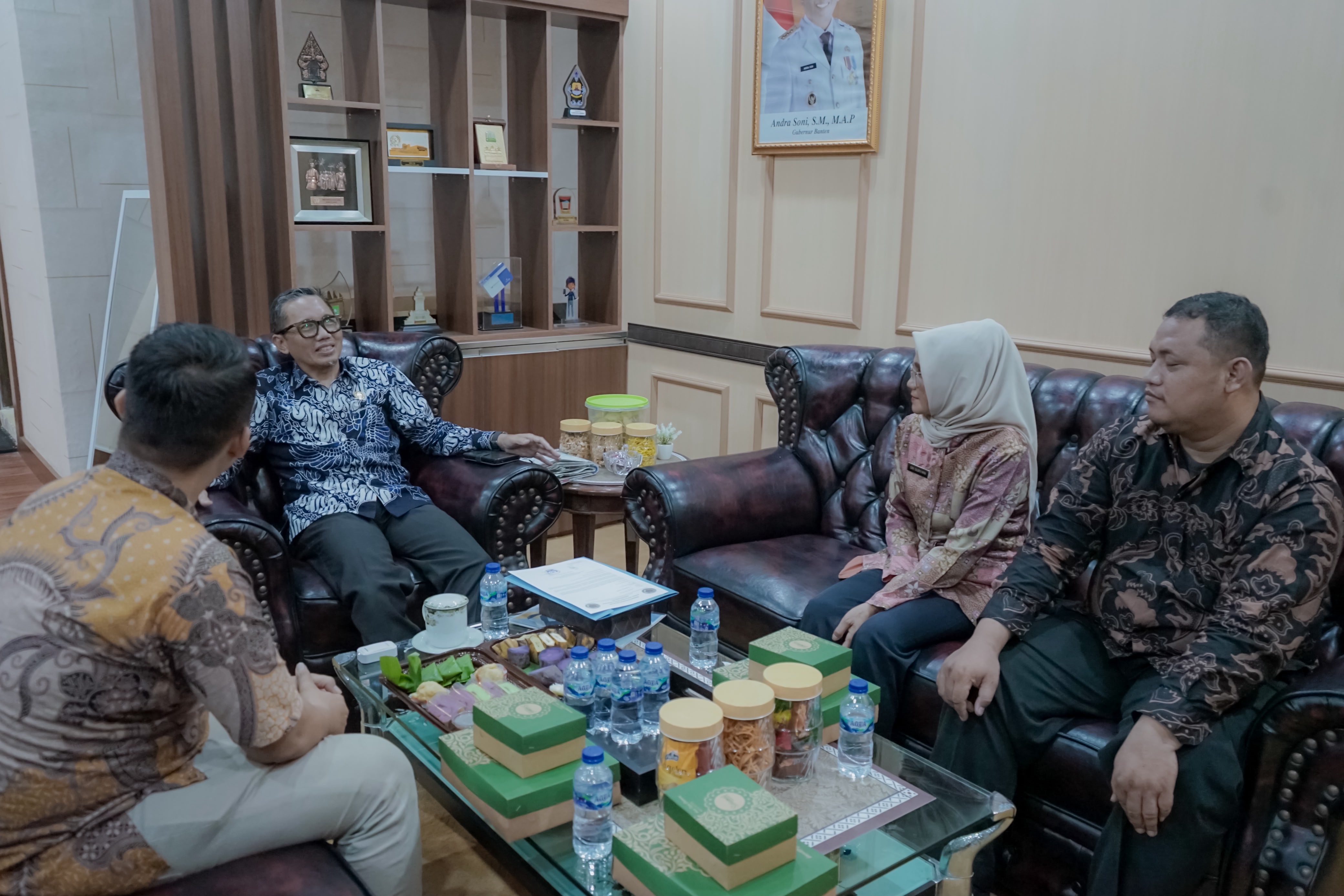 Terima Audiensi PPPK PW dan DPW PWI, Imron Rosadi Upayakan Tunjangan Pegawai Sesuai