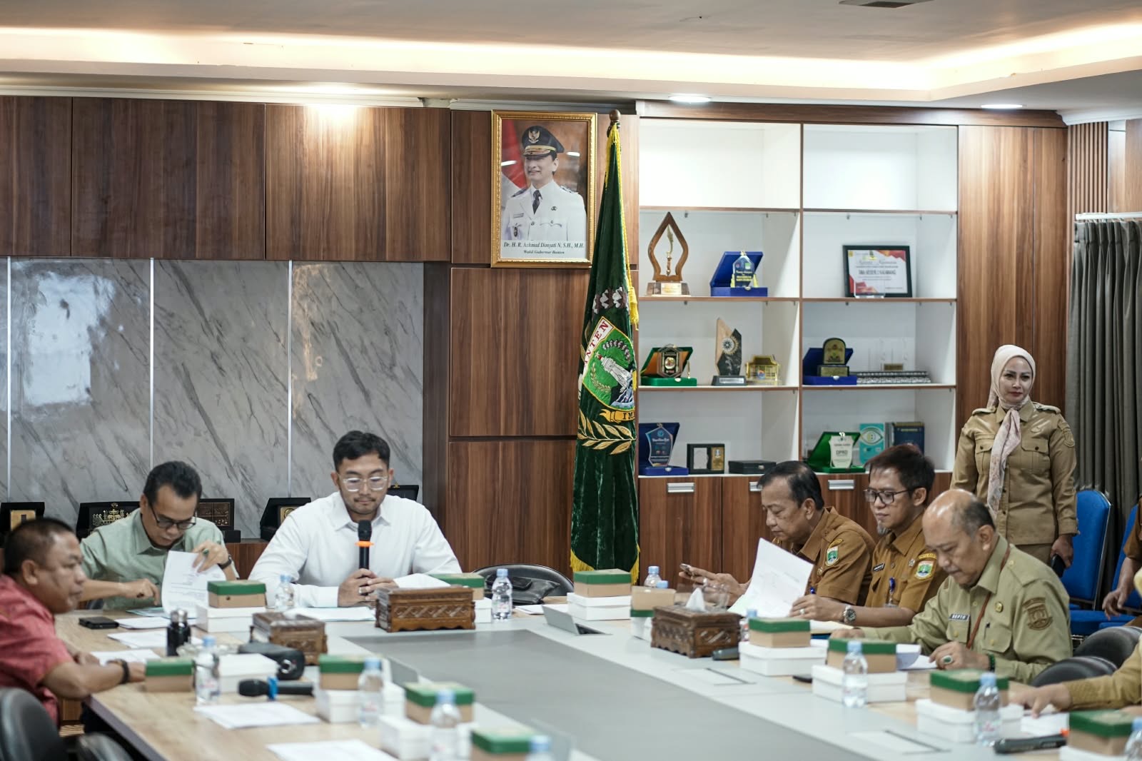 Rakor Komisi V Tindaklanjut Bahas Raperda Pendidikan Ketenagakerjaan