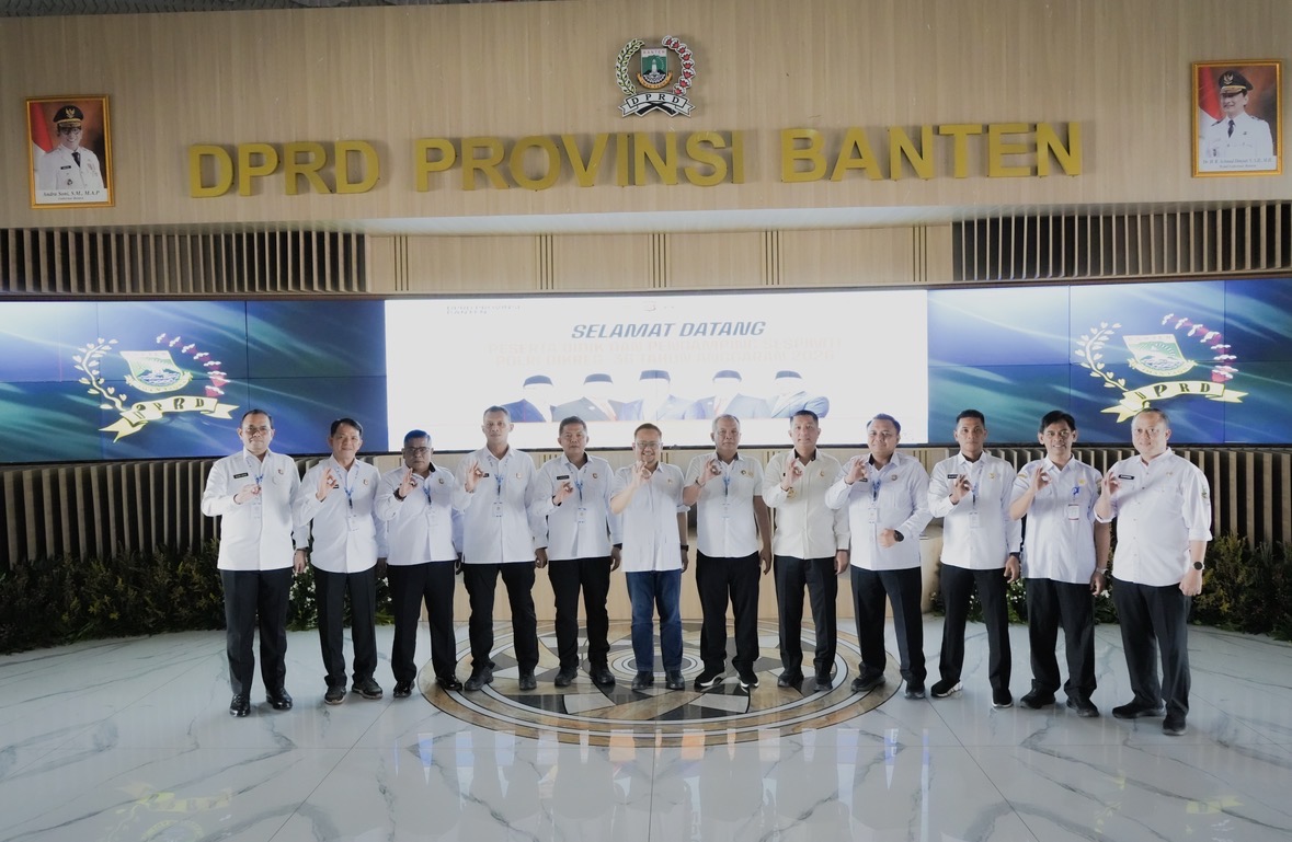 DPRD Banten Terima Peserta PKDN Sespimti Polri, Yudi Dorong Sinergi dengan Pemerintah Daerah